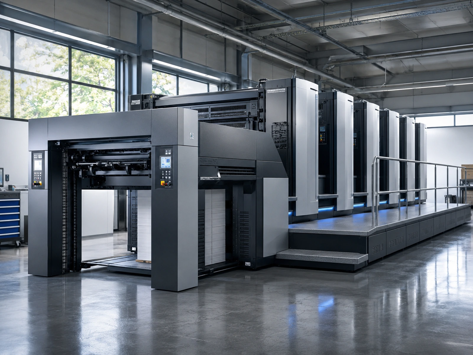 Four Colour Offset Printing Machine