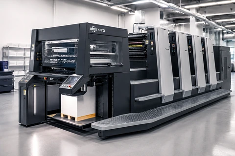 Mini Offset Printing Machine view