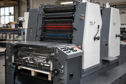 Mini Offset Printing Machine view