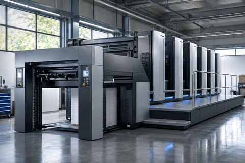 Mini Offset Printing Machine view