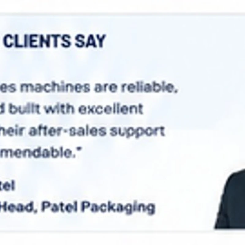 Client testimonial